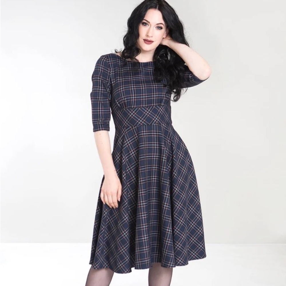 Hell Bunny Pebbles 50'S Dress